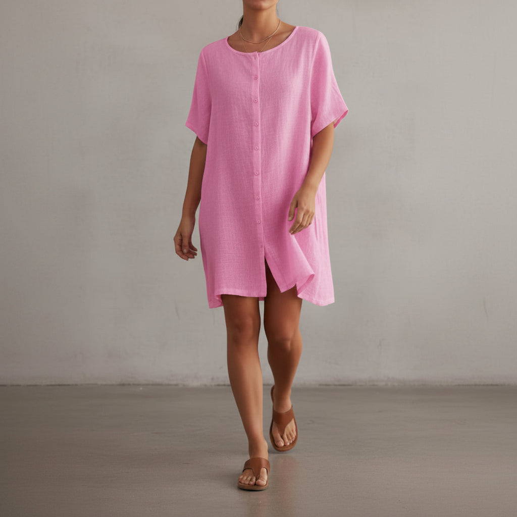 Hilda – Bequemes Kleid für Damen aus leichtem Stoff