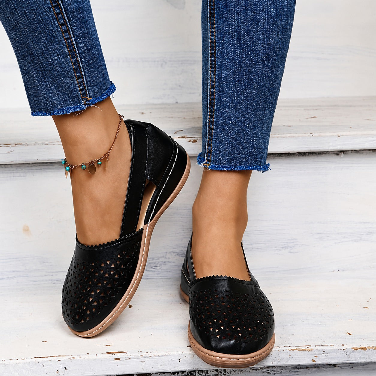 Tegan - Stylische Sandalen mit Muster