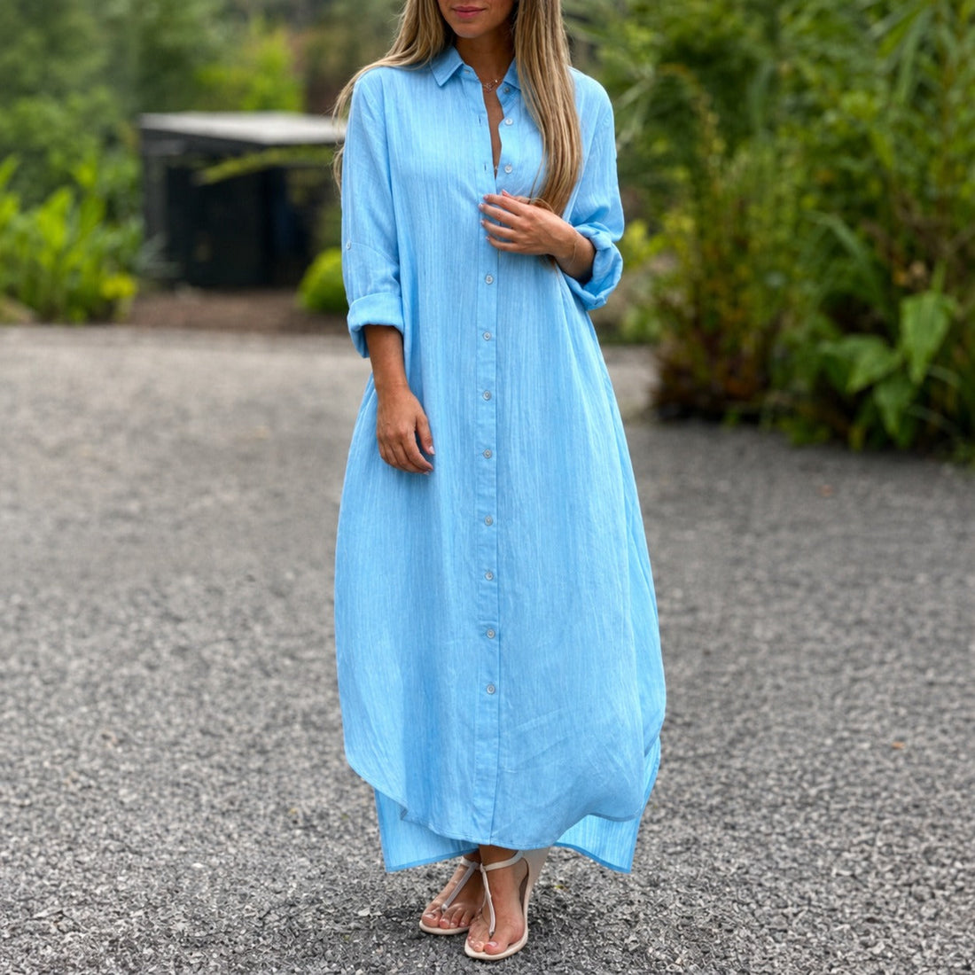 Sharon - Bequemes Luftiges Kleid