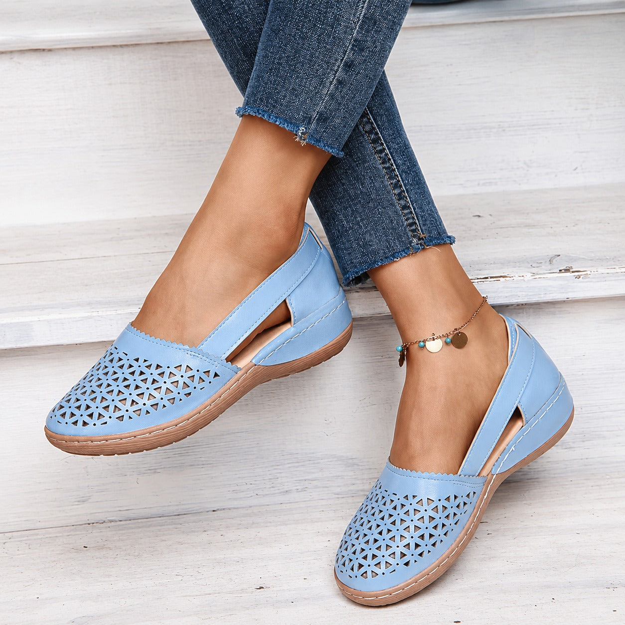 Tegan - Stylische Sandalen mit Muster