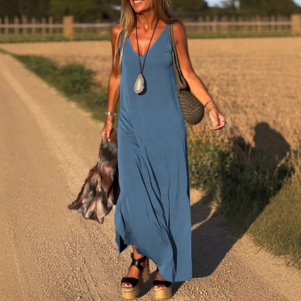 Riley - Leichtes langes Kleid