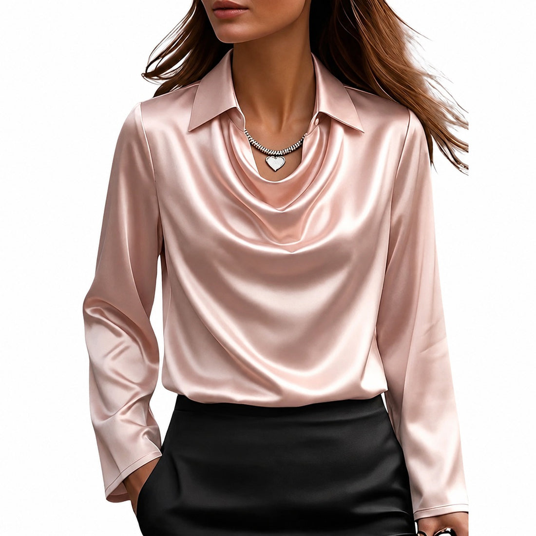 Dionne - Elegante Langarmbluse für Damen