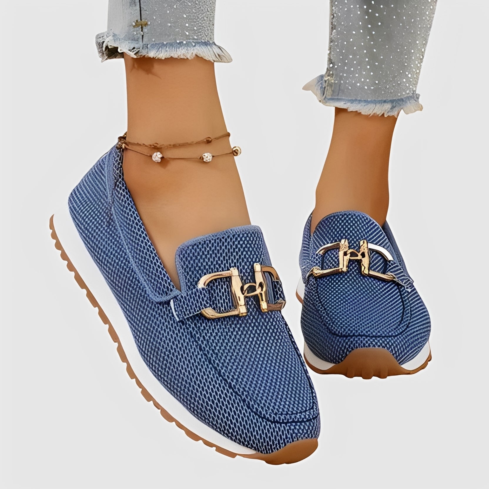 Elle - Bequeme Loafer mit Schnalle