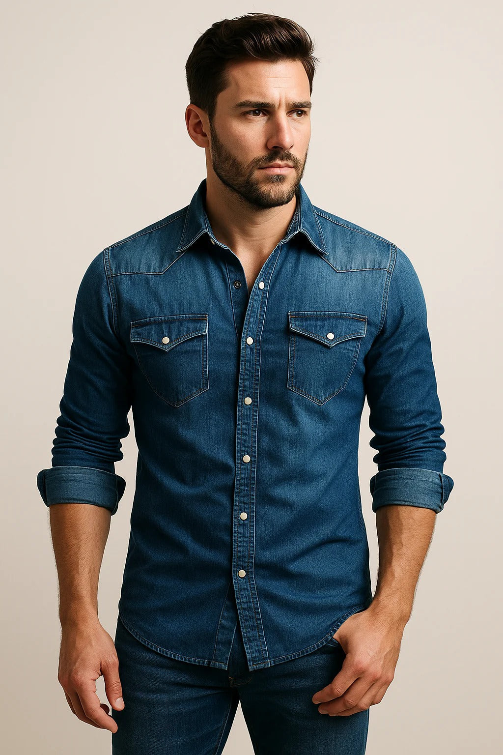 Hebert - Komfortables Langarmshirt
