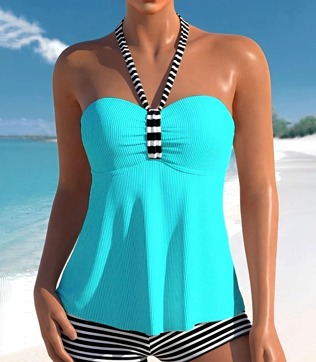 Ayla - Modische Halterneck-Tankinis