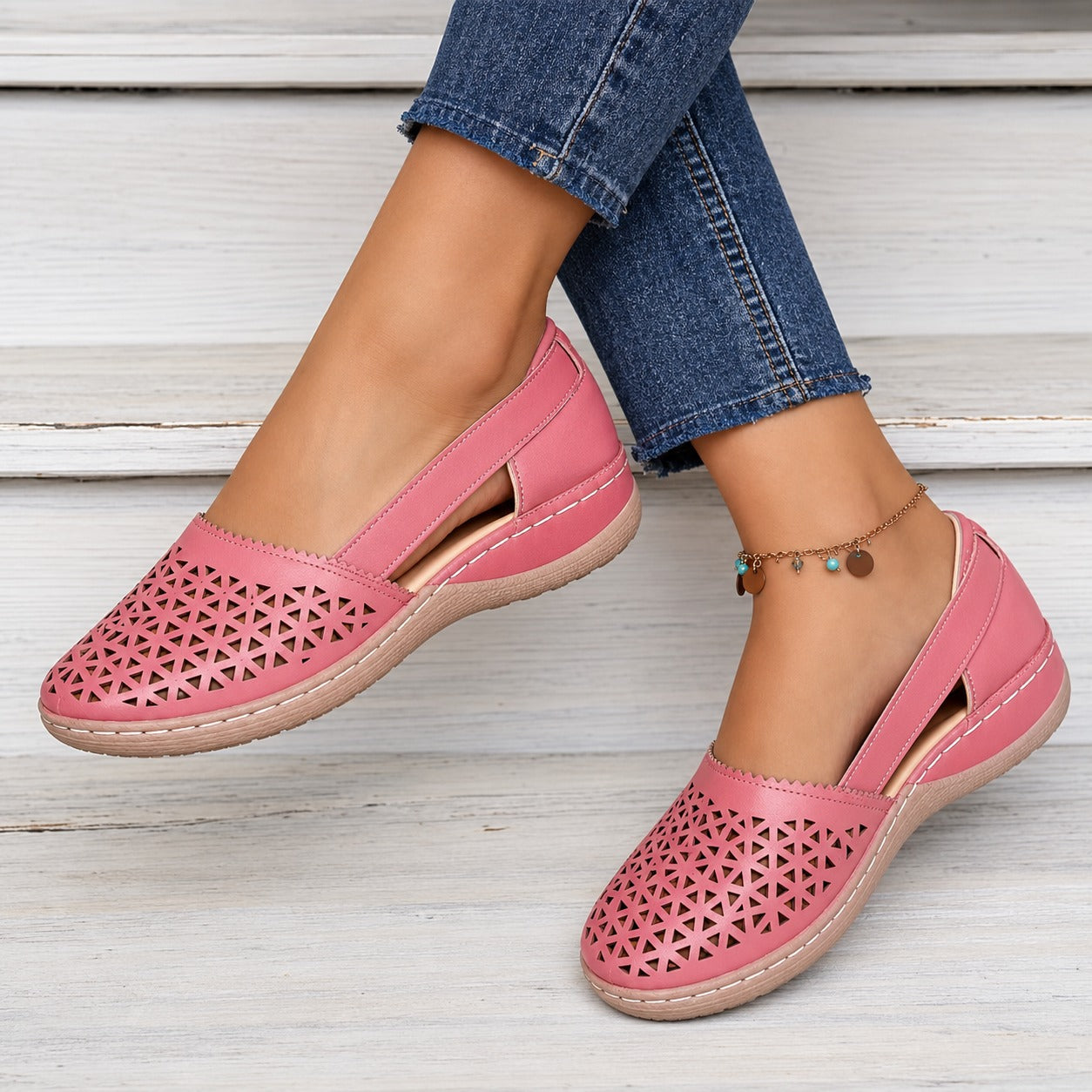 Tegan - Stylische Sandalen mit Muster