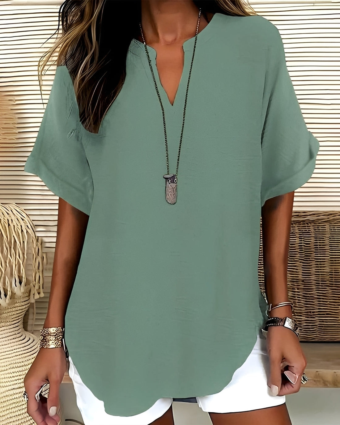 Shanice - Locker geschnittene Bluse