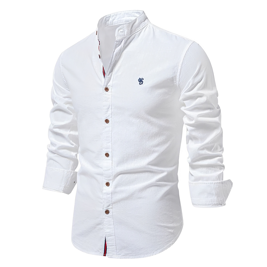 Koven - Herren-Langarmshirt im klassischen Stil
