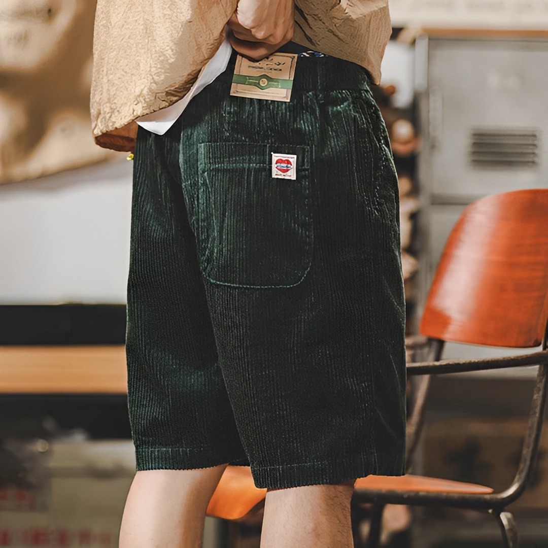 Lenmar - Kurze Sommer-Cordhose für Herren