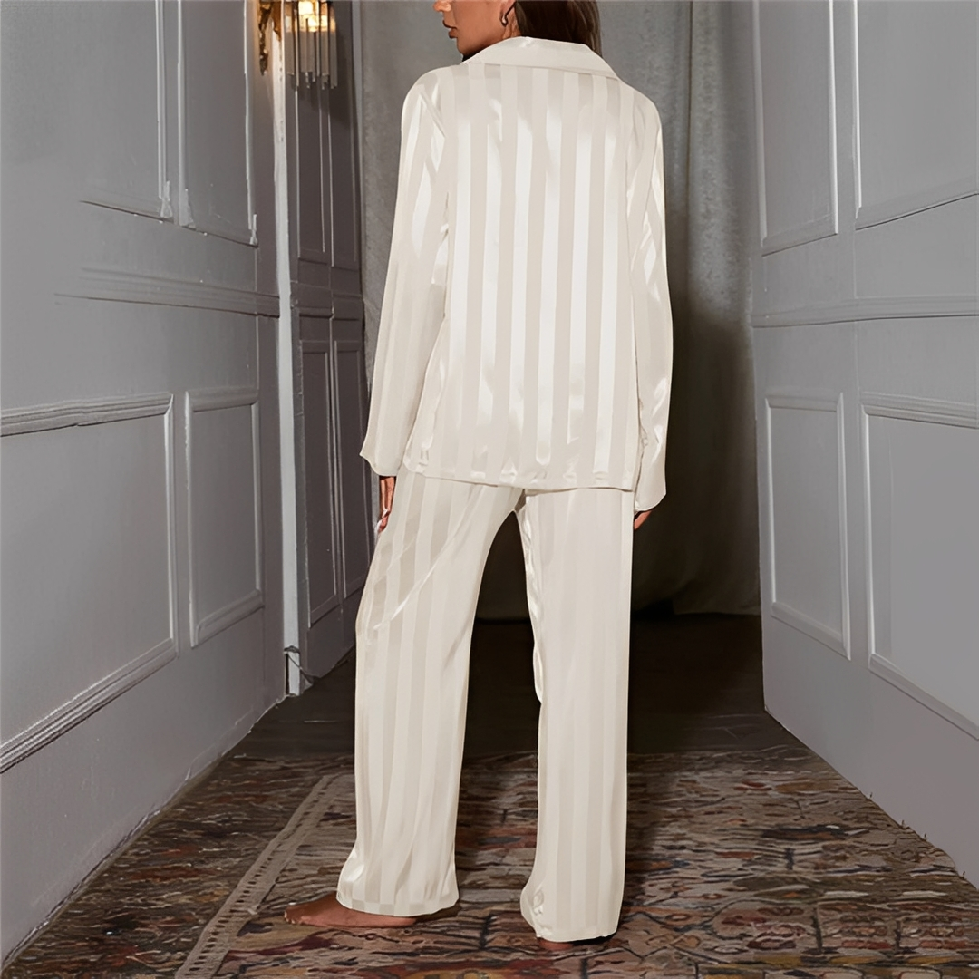 Gemmah - Bequemes Damen-Pyjama-Set