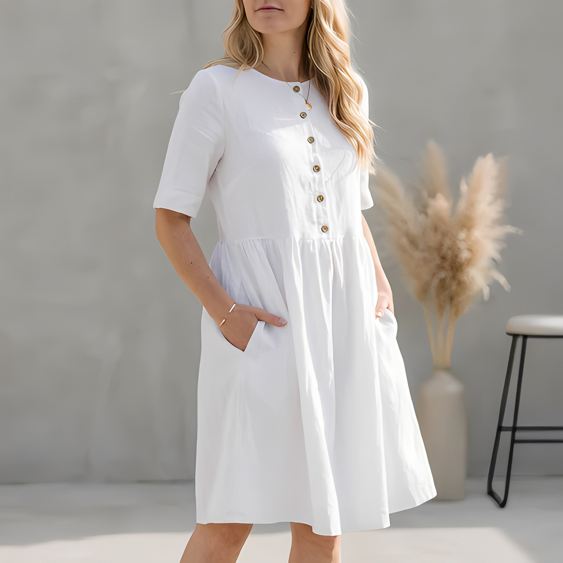 Angelene - Stilvolles und edles Damen-Sommerkleid