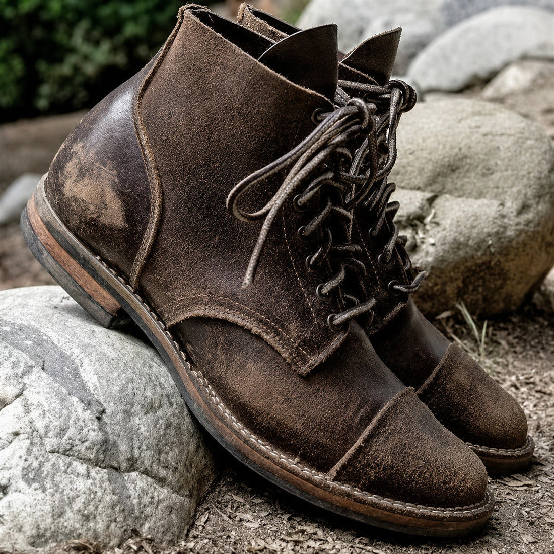 Aaron - Klassische Herrenstiefel im Vintage-Stil