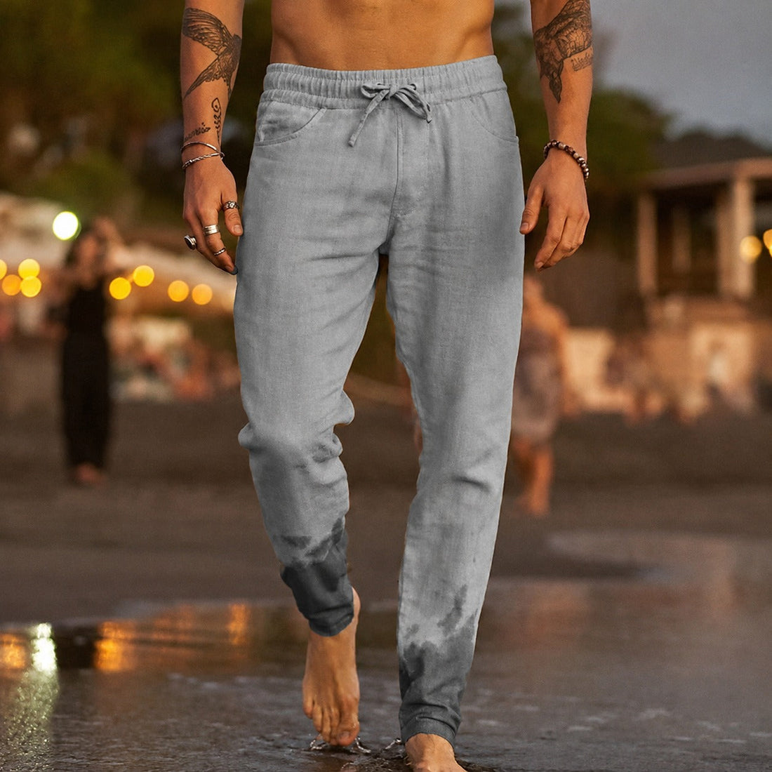 Bequeme und lockere Herrenhose mit idealer Passform