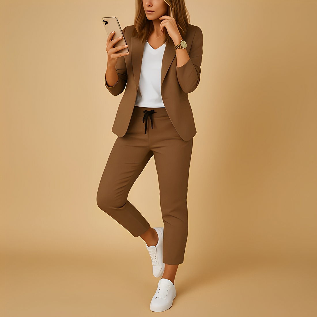 Aletha - Elegante Blazer und Hosen für Damen