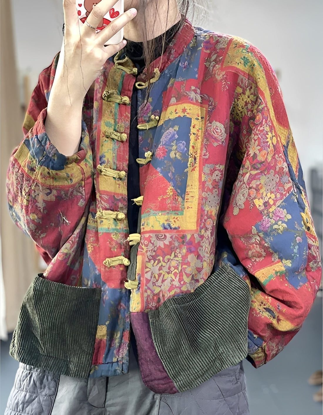 Hazel - Traditioneller Damenmantel mit Taschen