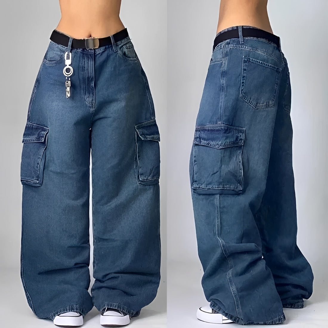 Elsie - Modische Baggy-Cargo-Hose