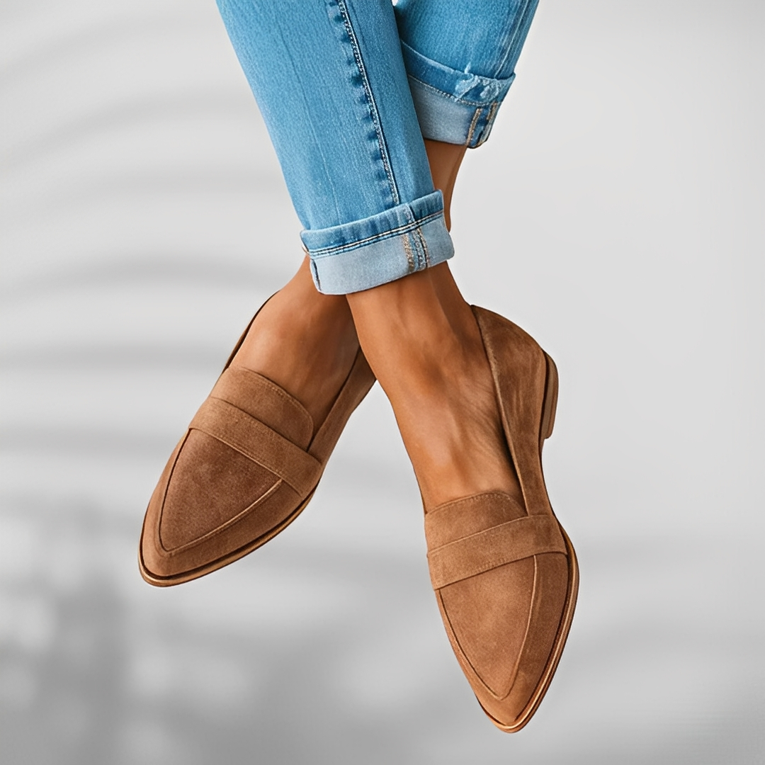 Thea - Damenschuhe mit spitzer Kappe für den Alltag