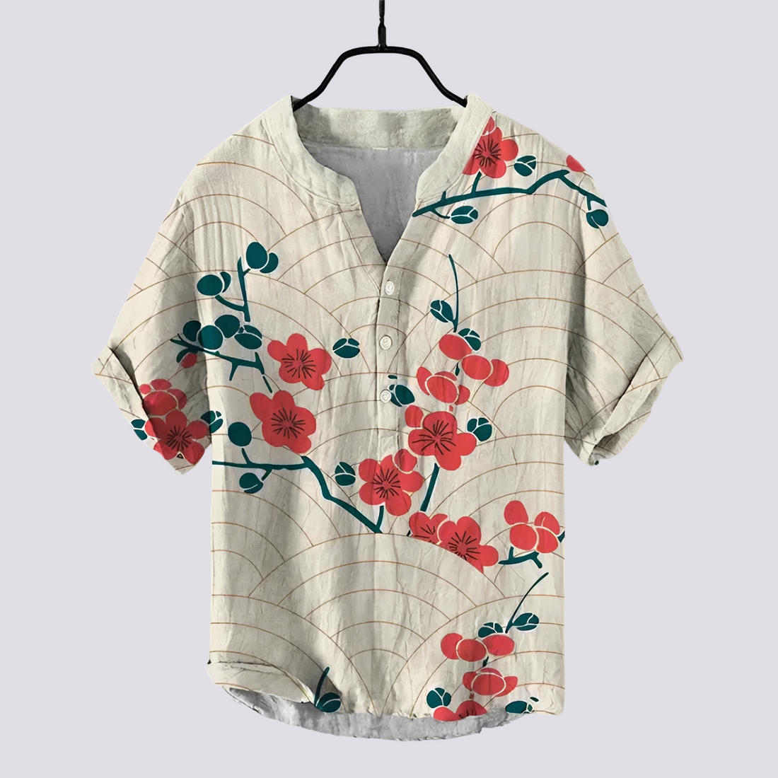 Fiona - Chic-Shirt mit originellem Druck für Frauen