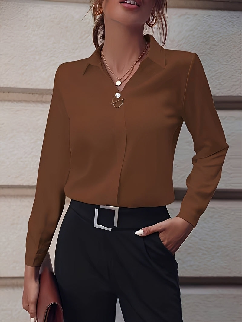 Erica - Elegantes Langarmhemd