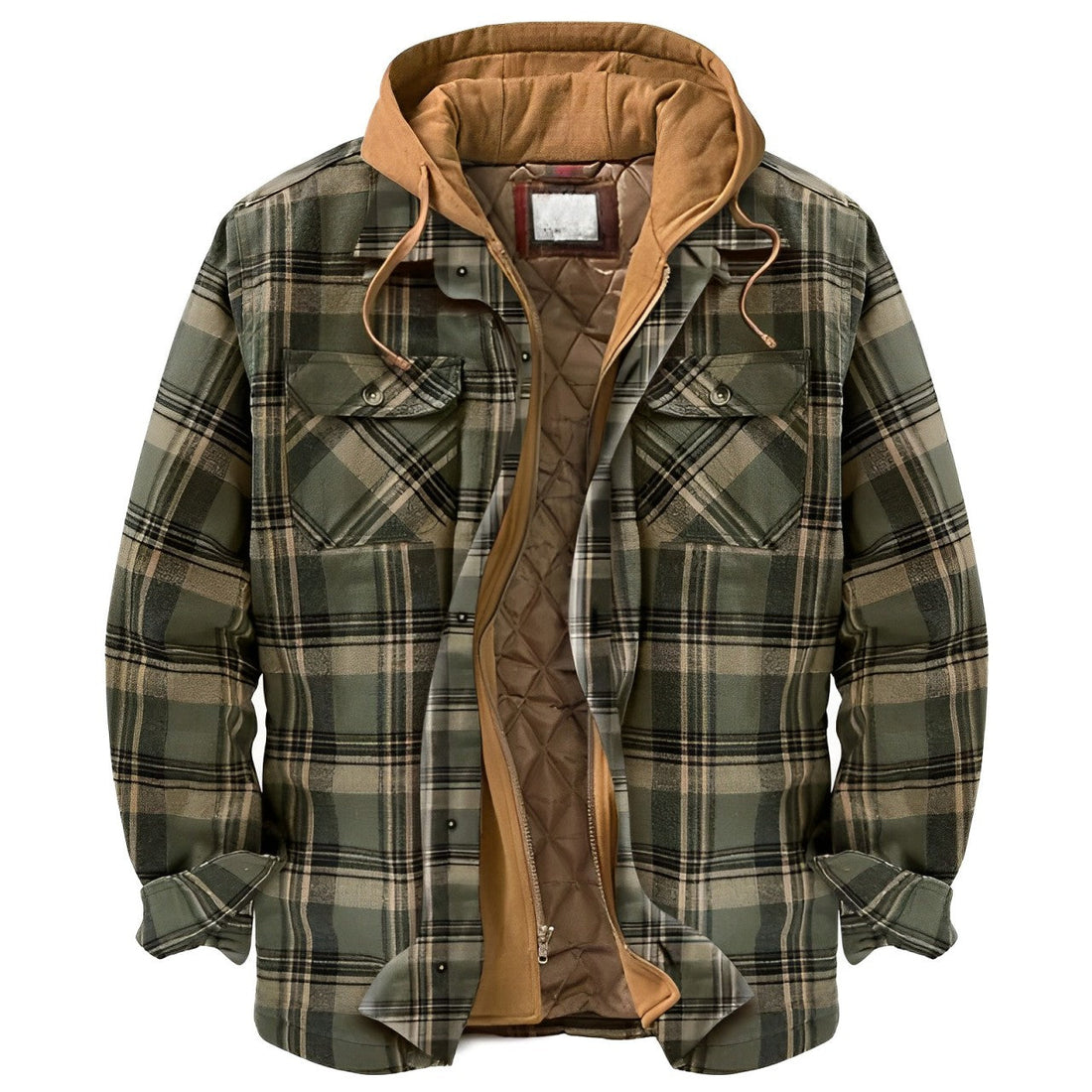 Ormond - Karo-Kapuzenjacke