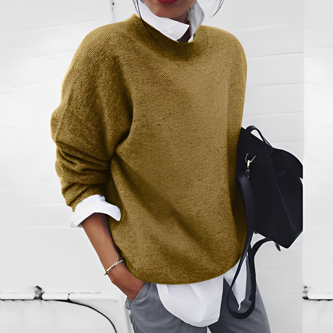 Gabriella - Damenpullover mit lockerer Passform